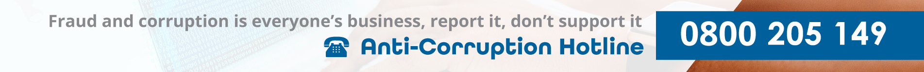 Anti corruption hotline